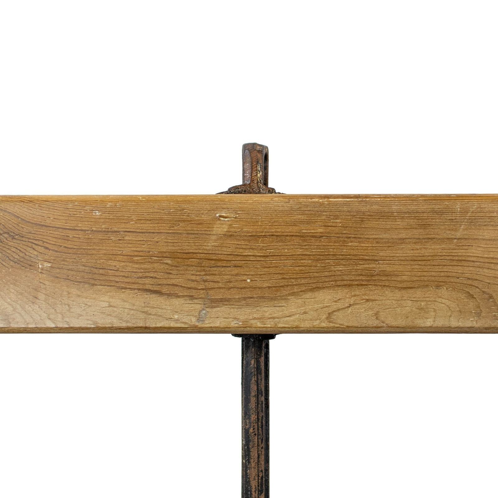 Pair Of Antique Pitch Pine Railway Station Benches photo for sale