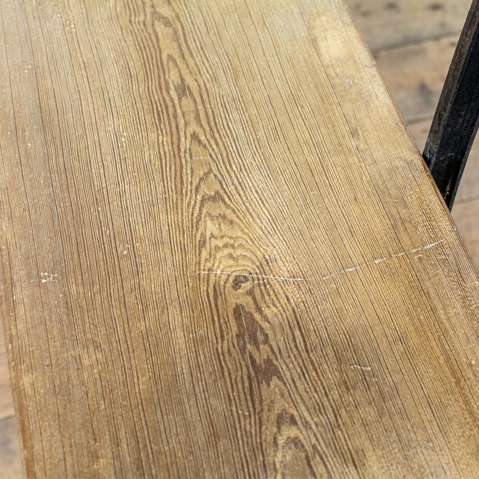 photo furniture Pair Of Antique Pitch Pine Railway Station Benches