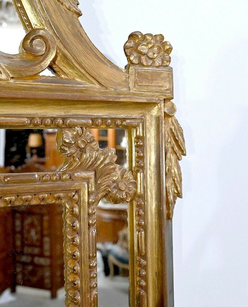photo furniture Mirror Louis XVI Style, Late 19th Century