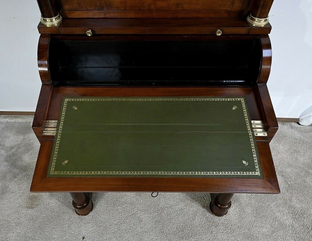 photo vinterior Small Cylinder Desk, Empire Period, Early 19th Century