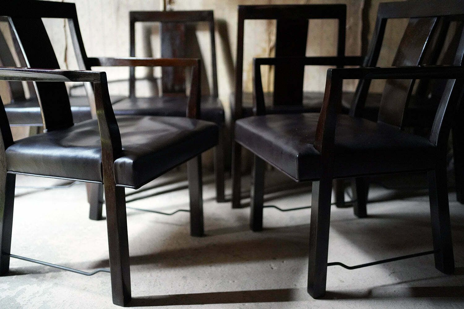 Edward Wormley For Dunbar; A Good Set Of Six Mid 20thc Dining Chairs photo furniture