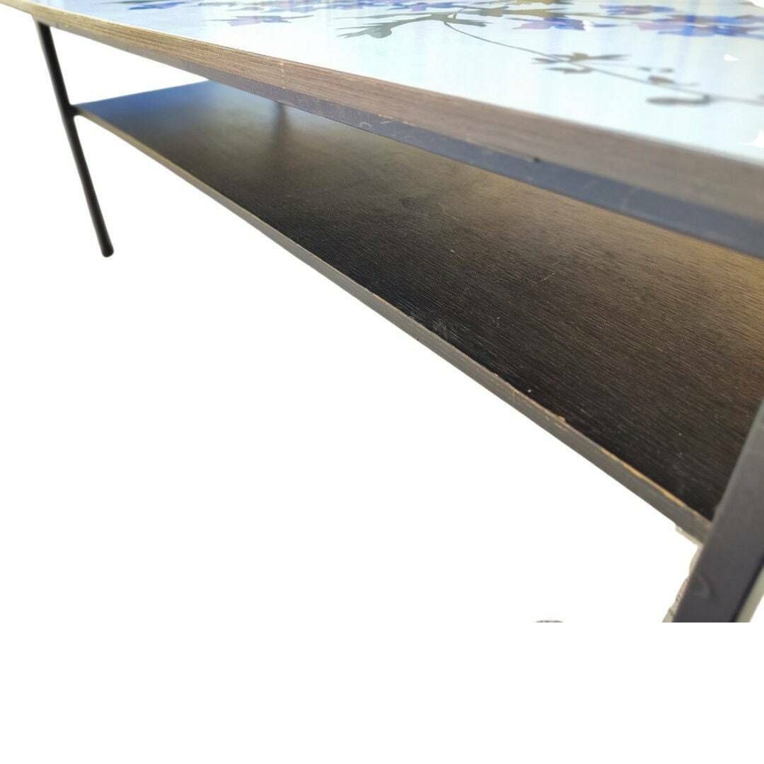 Mid Century Floral Design Coffee Table By John Piper For Terence Conran photo for sale