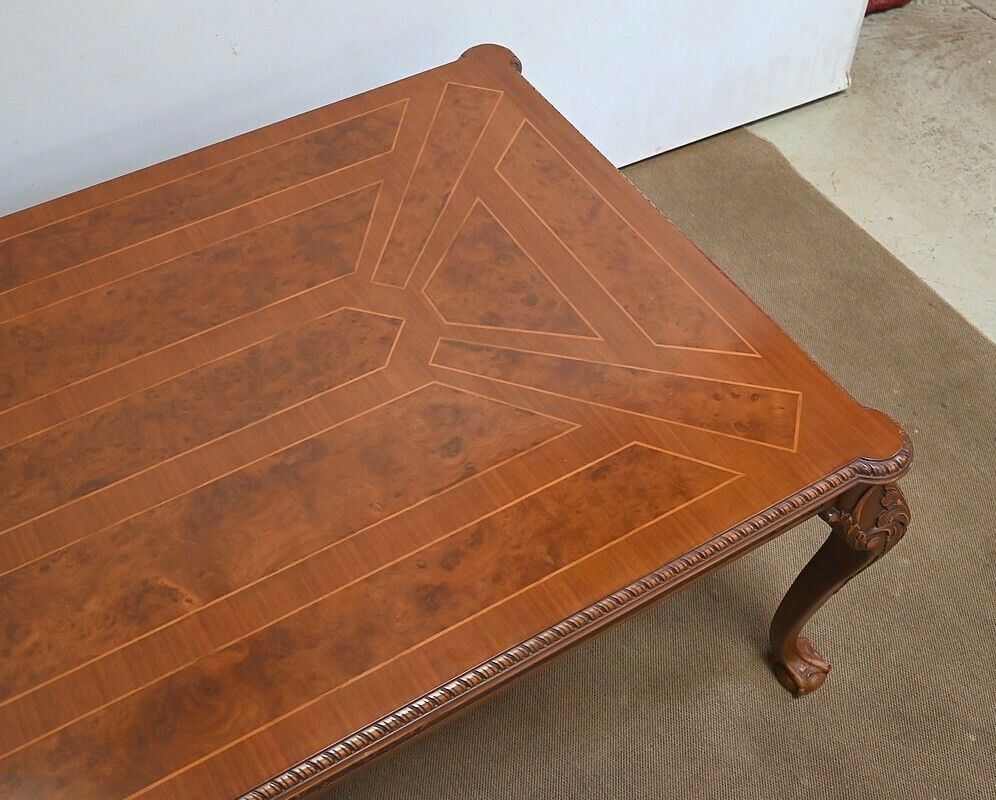 Important Rectangular Table, Chippendale Style, England   Mid 20th Century photo buy