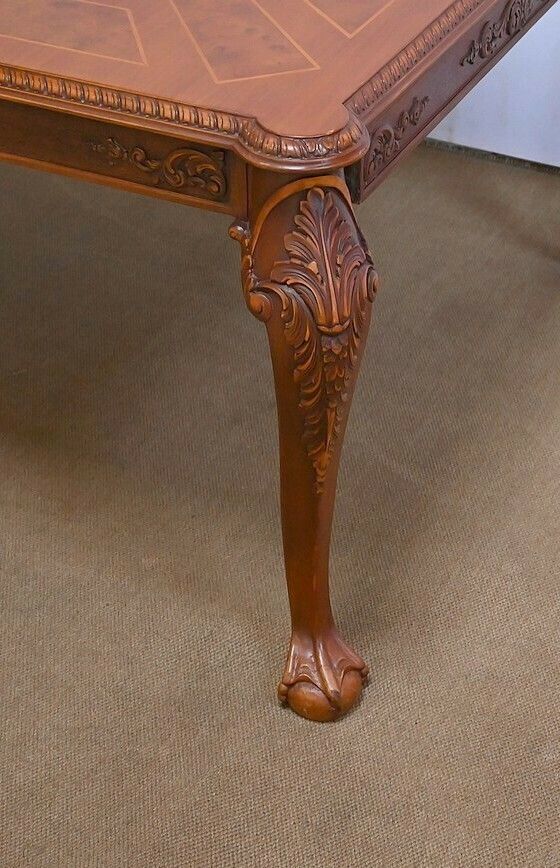 photo furniture Important Rectangular Table, Chippendale Style, England   Mid 20th Century