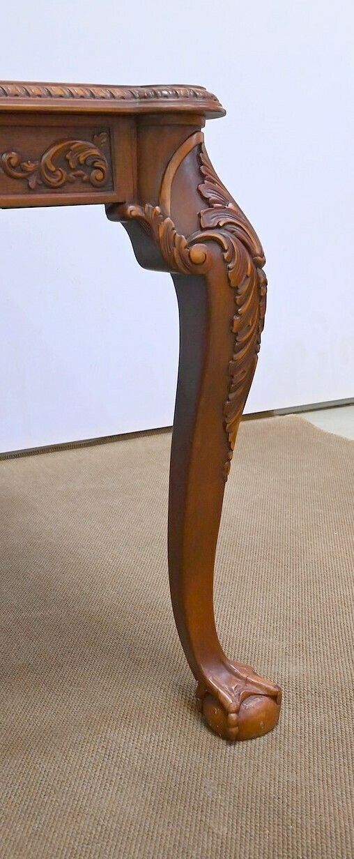 6094.51 Important Rectangular Table, Chippendale Style, England   Mid 20th Century photo