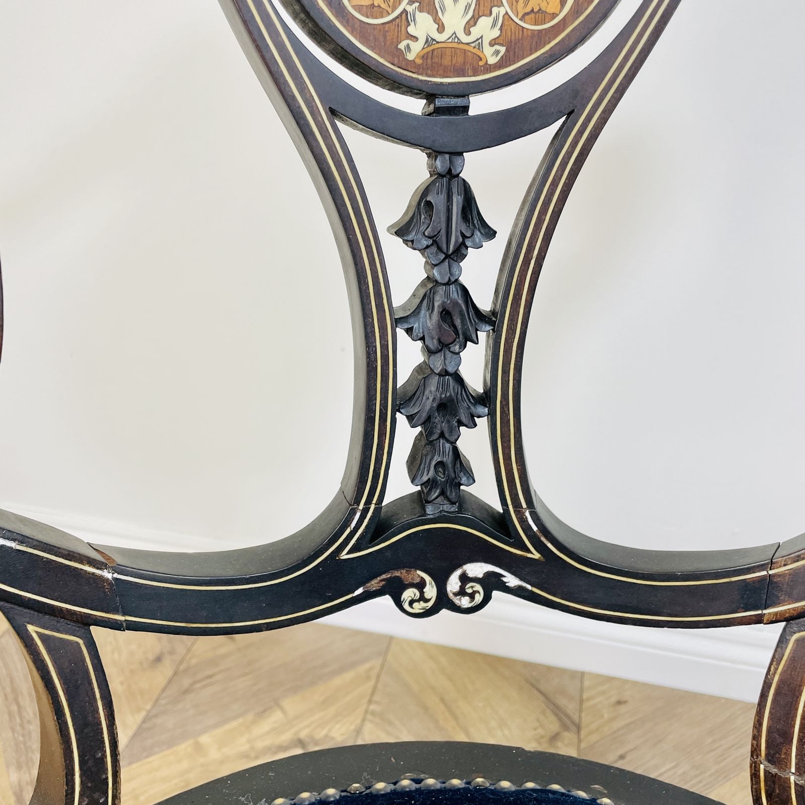 Antique Ornate French Armchairs, Set Of 2 photo furniture