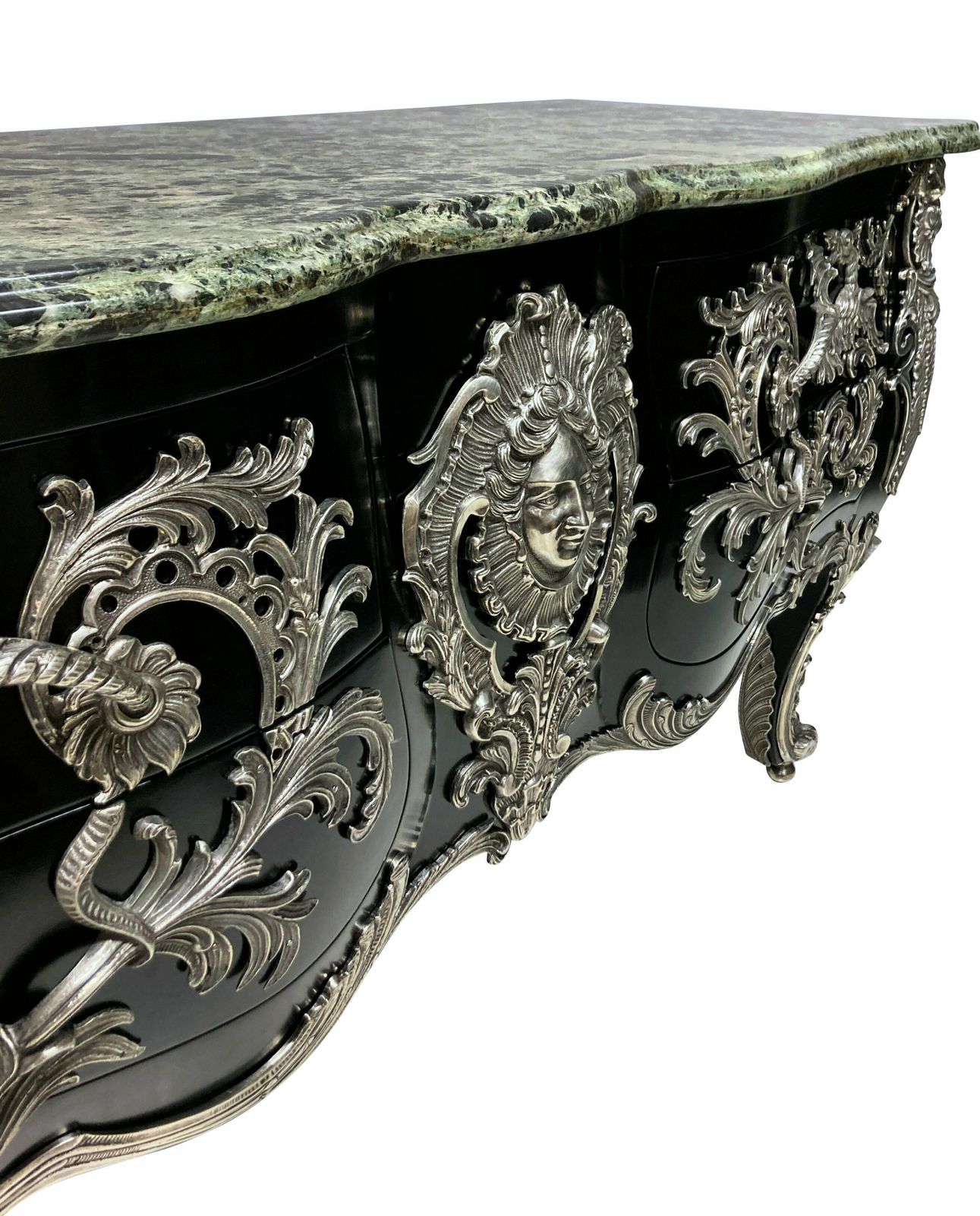 A Monumental Silver Mounted Commode A Vantaux After Gaudreaux photo 25960.0