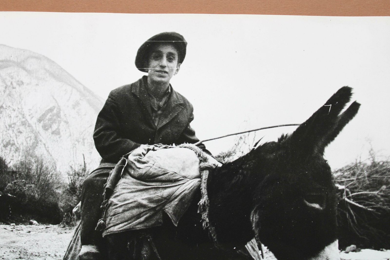 Dmitry Zyubritsky Photography   Boy On The Donkey At Mountains. 1979. photo buy