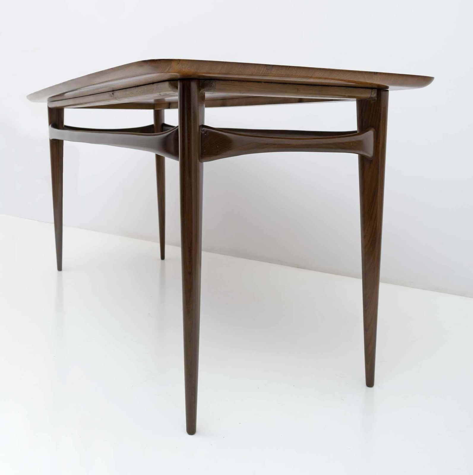 Silvio Cavatorta Mid Century Modern Italian Dining Table, 1960s photo vinterior
