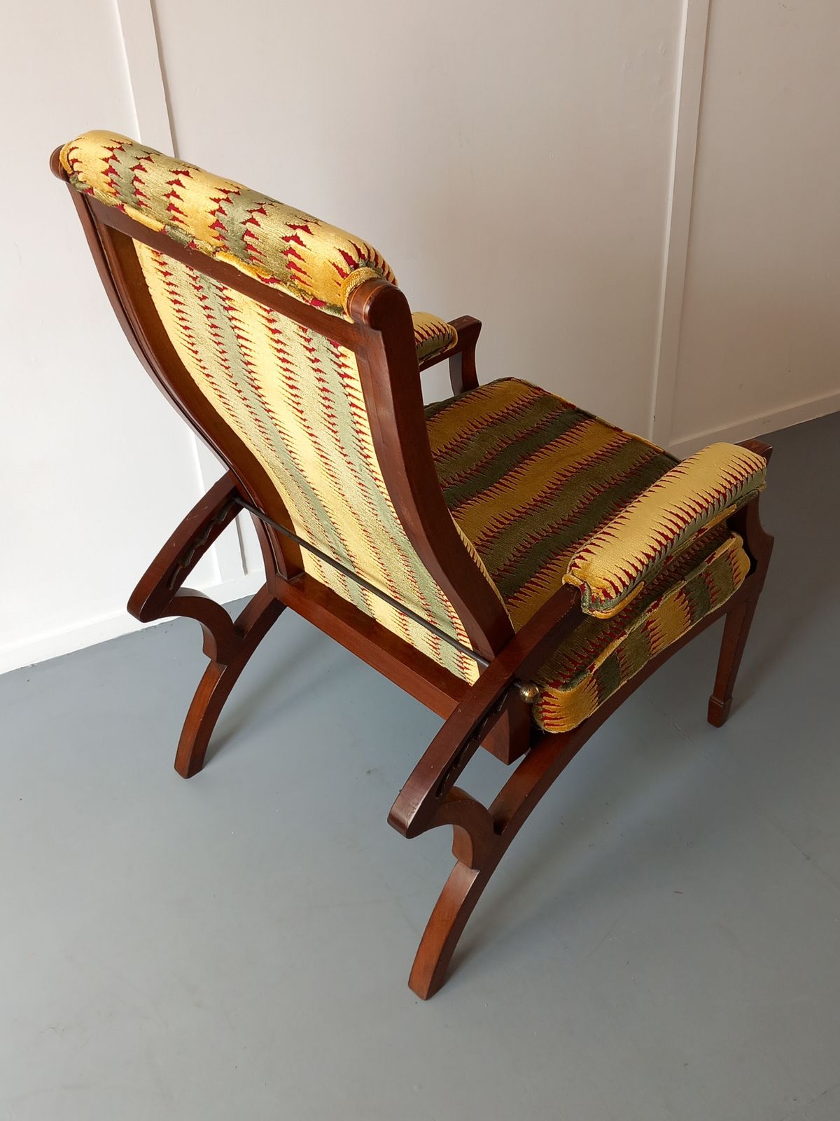Recliner Armchair, 1910s, Mahogany photo Furniture
