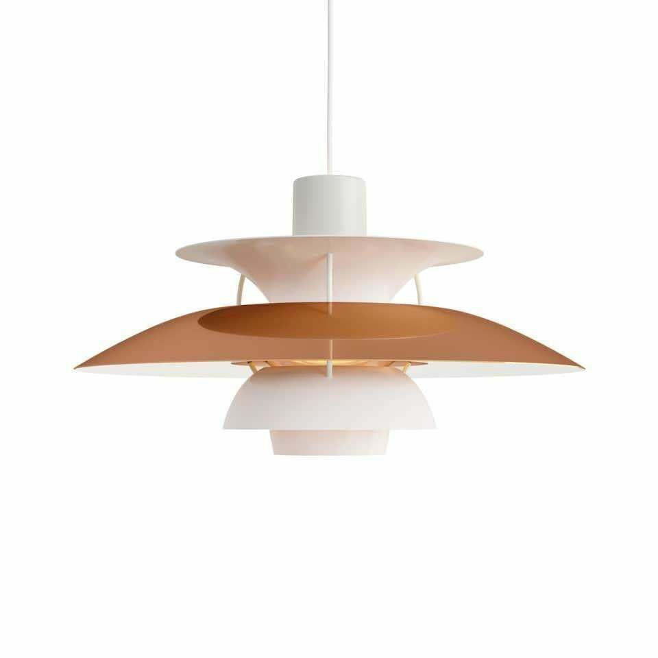 Louis Poulsen, Medium Metal Pendant Light By Poul Henningsen photo furniture