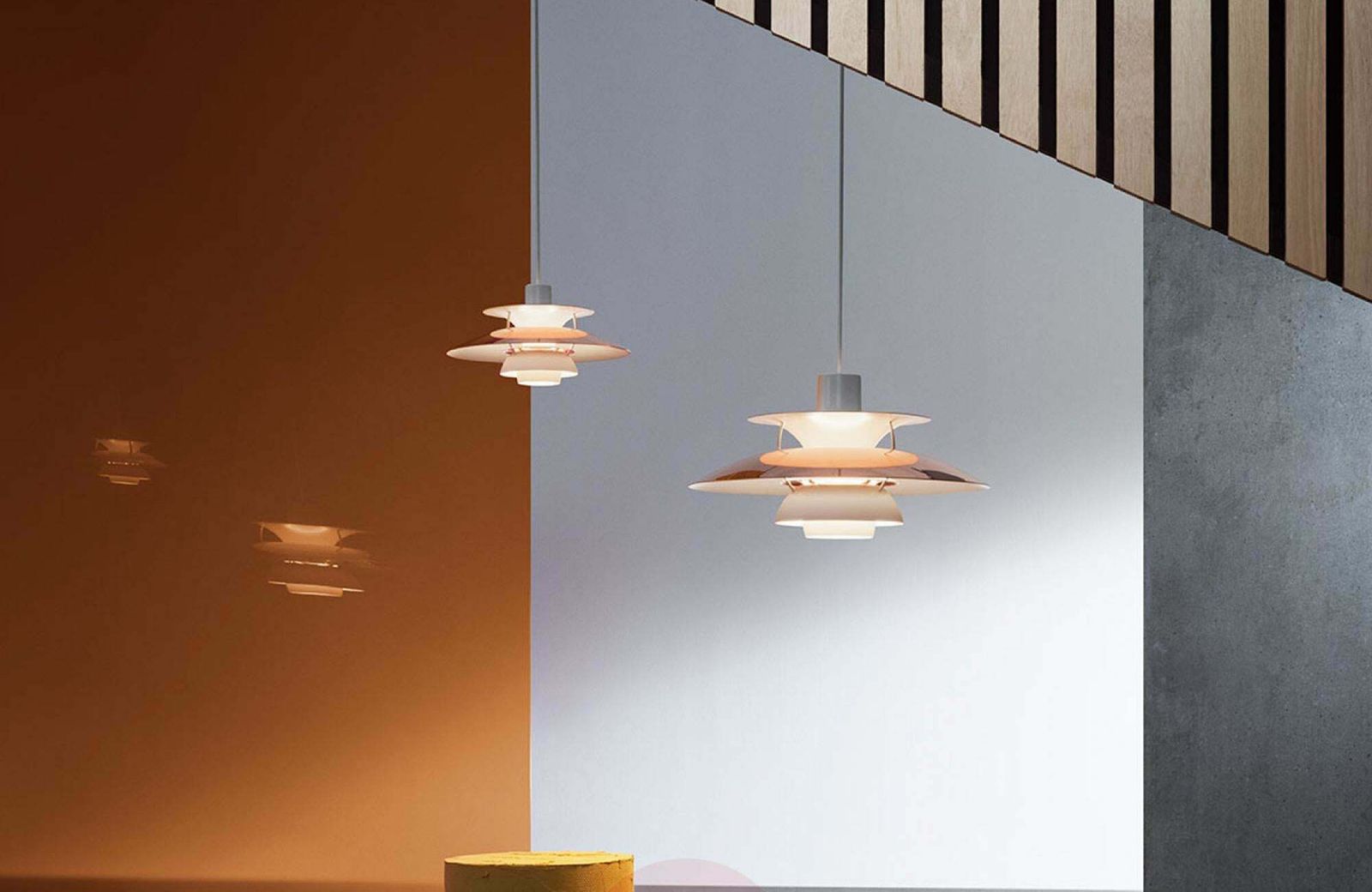 Louis Poulsen, Medium Metal Pendant Light By Poul Henningsen photo Lighting