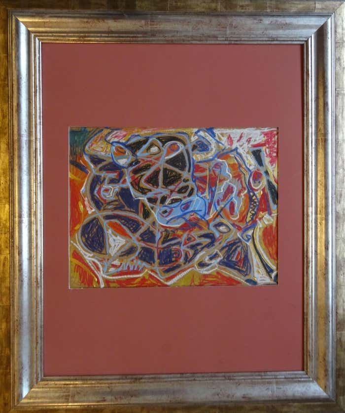 Ole! 2003, Mixed Media Art On Cardboard, photo furniture