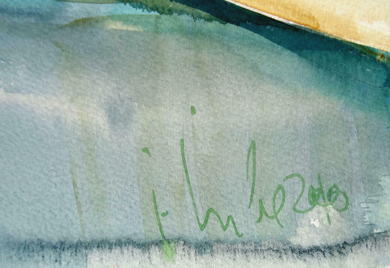 Ingrida Irbe Pont Neuf Paris. 2010. Watercolour On Paper photo furniture