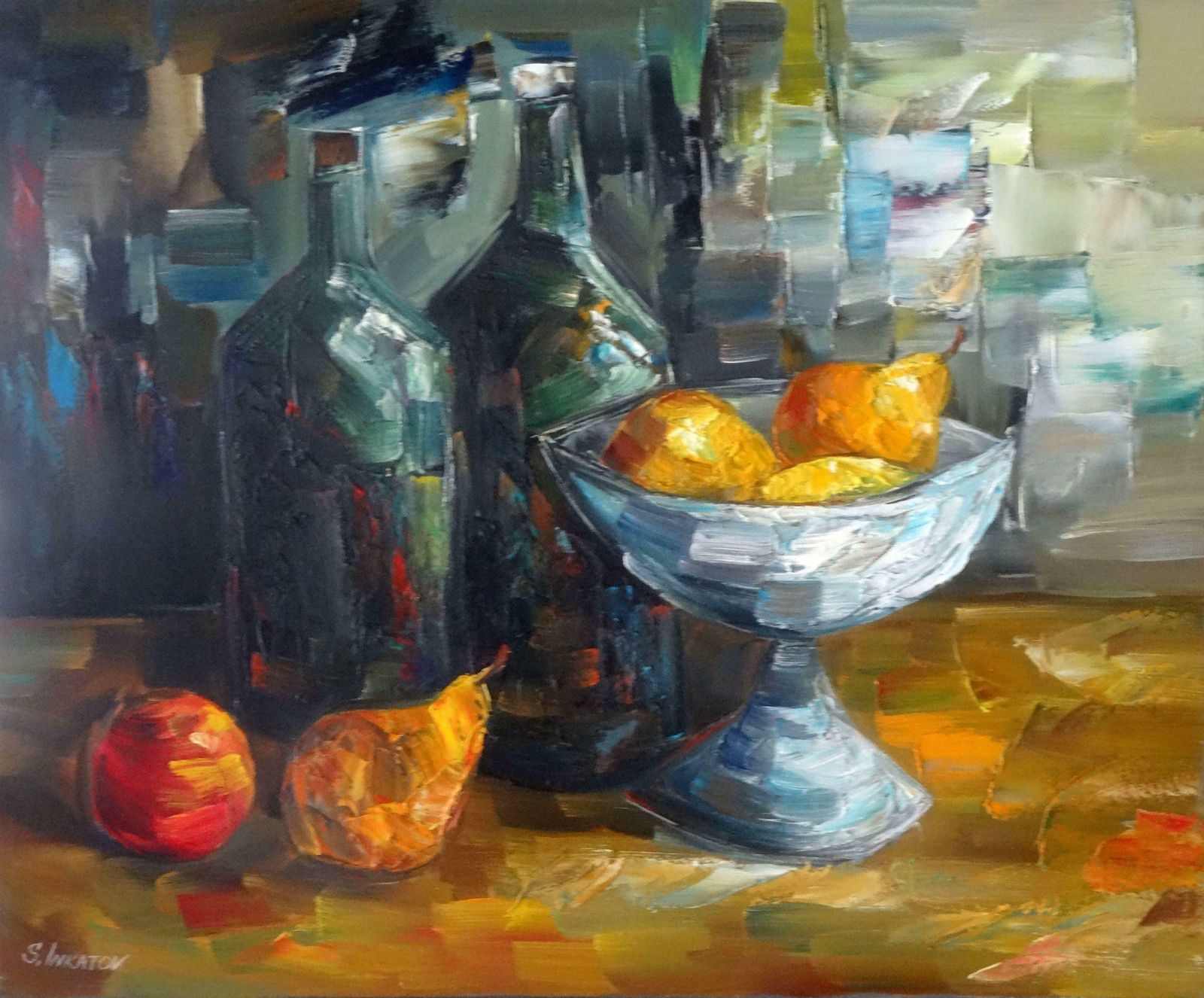 Sergey Inkatov Still Life. 2007, Oil On Canvas