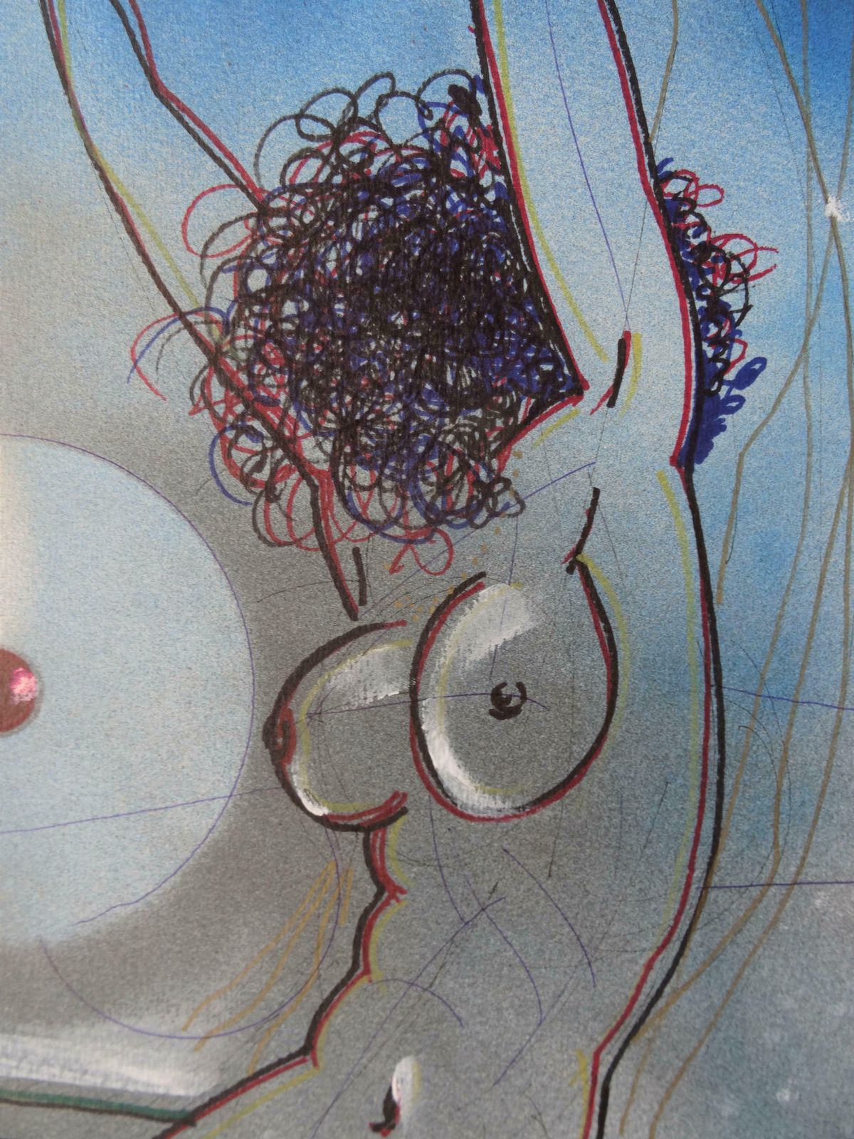 Maris Abilevs Dance. 2018. Paper, Mixed Media Art photo for sale