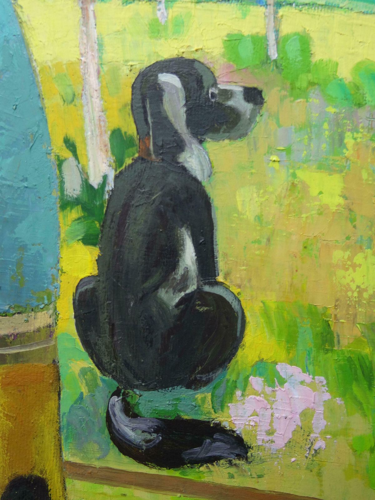 Nugzar Kakhiani (Kahiani) Gardener. 2018. Oil On Canvas, 70x60 Cm photo Art