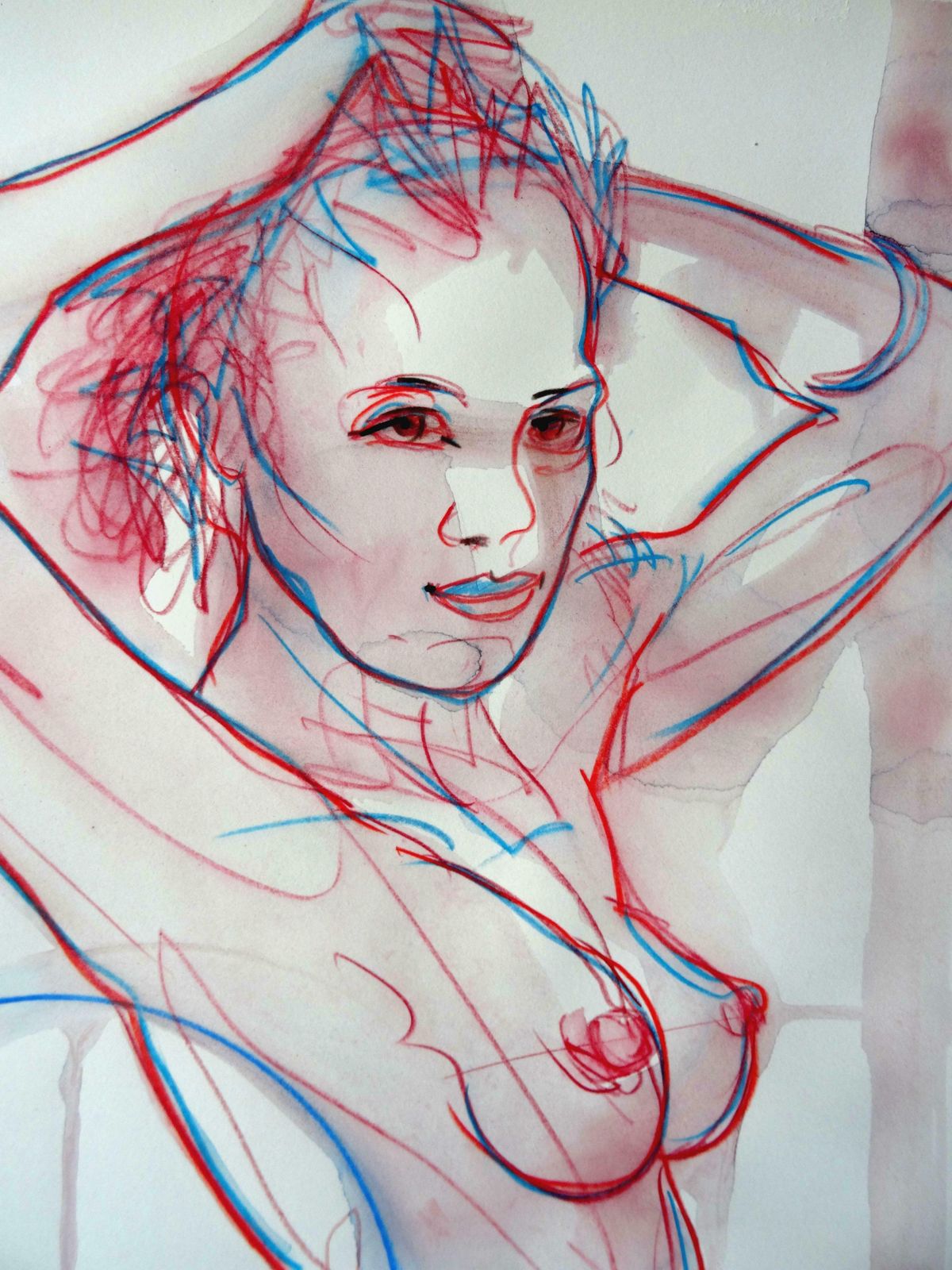 Maris Abilevs Xxx. 2021. Paper, Mixed Media Art, photo for sale