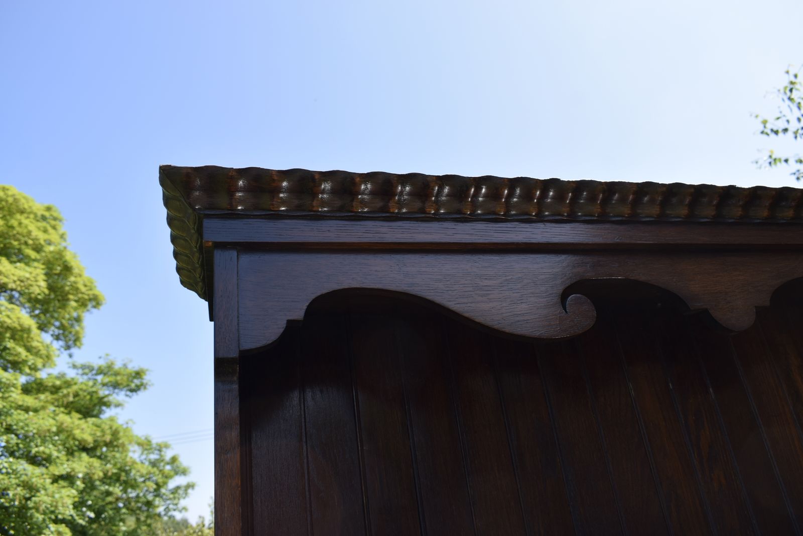 Early 20th Century Oak Dresser And Rack photo buy