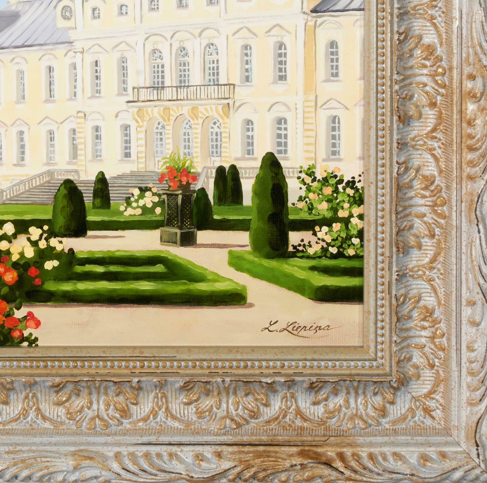 Liene Liepina Rundale Palace, 2020. Oil On Canvas photo furniture