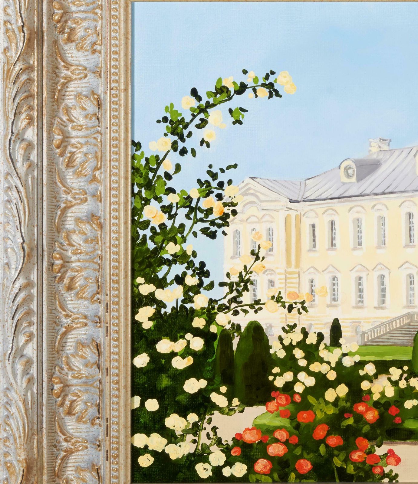Liene Liepina Rundale Palace, 2020. Oil On Canvas photo for sale