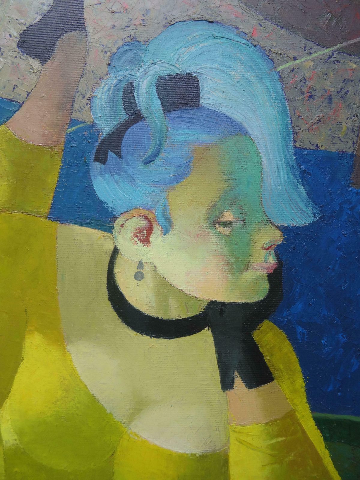 Nugzar Kakhiani (Kahiani) Circus Princess. 2015. Oil On Canvas photo Art