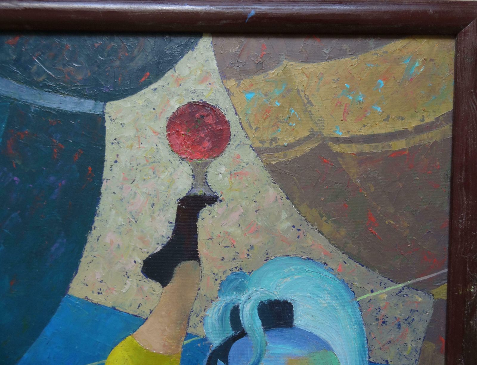 Nugzar Kakhiani (Kahiani) Circus Princess. 2015. Oil On Canvas photo vinterior
