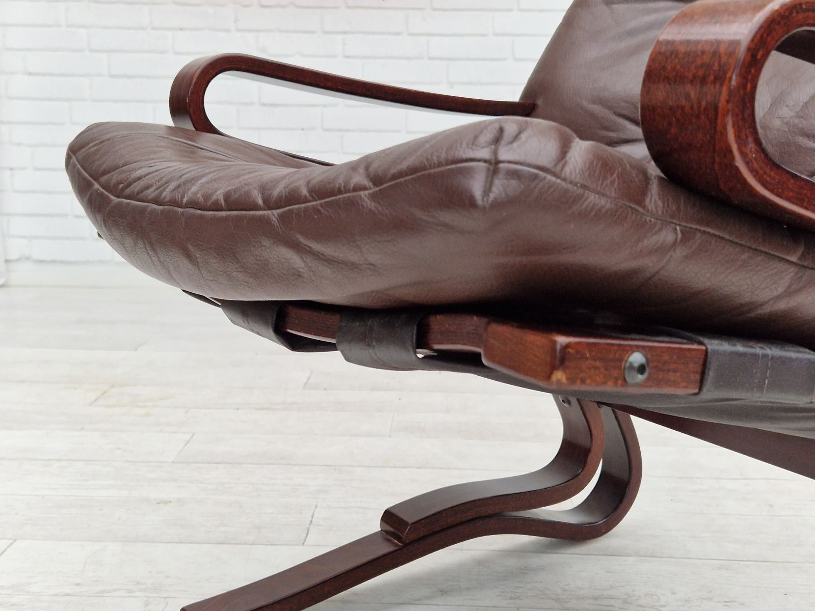 1970s, Norwegian Design, Lounge Chair Model "Kengu" By Else And Nordahl Solheim For Rybo Rykken. photo buy
