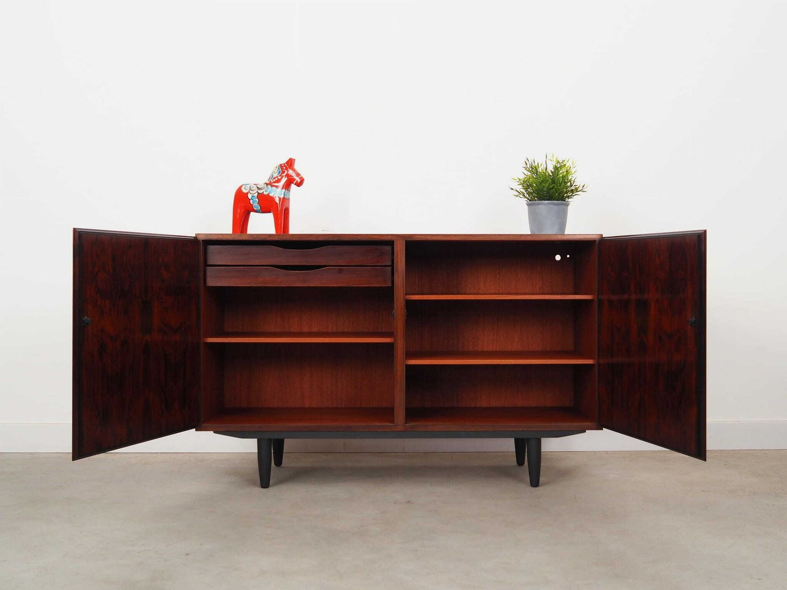 Vintage Cabinet, Danish Design, 1970s, Manufactured By Omann Jun photo for sale
