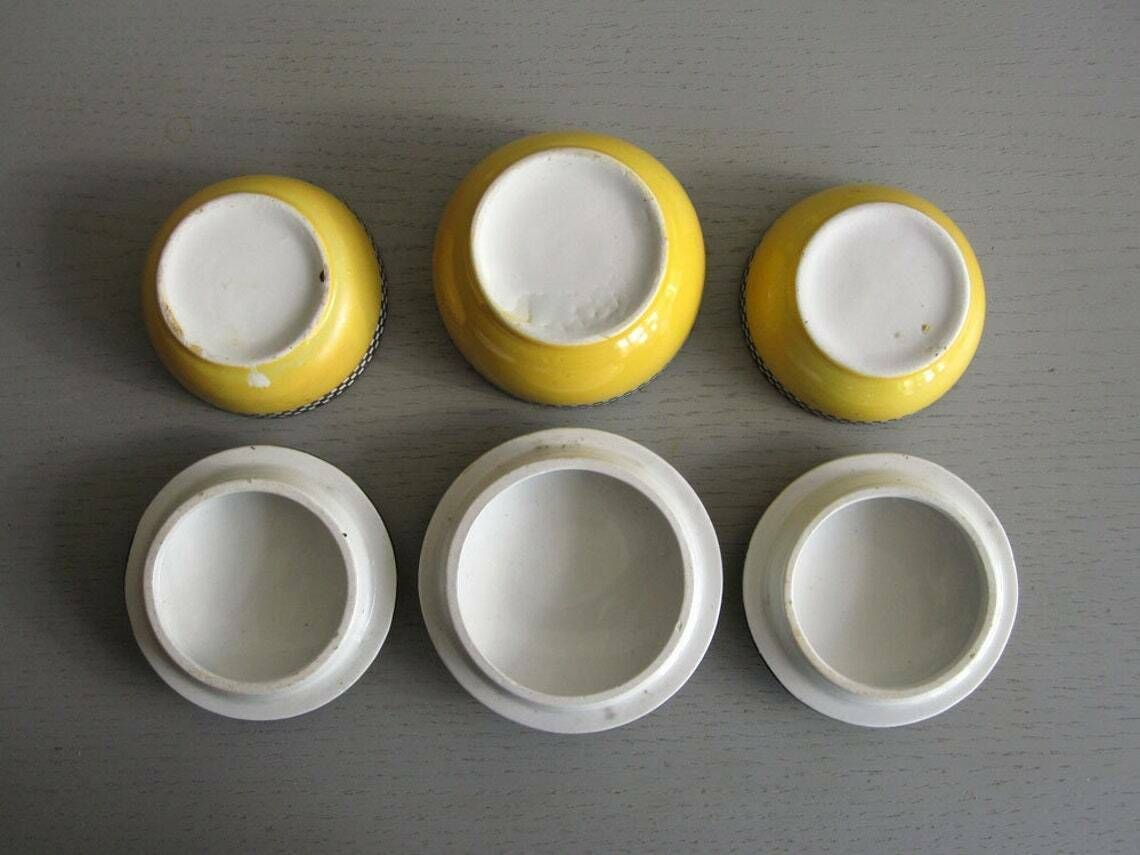 Rare Early Art Deco Trinket Set photo vinterior