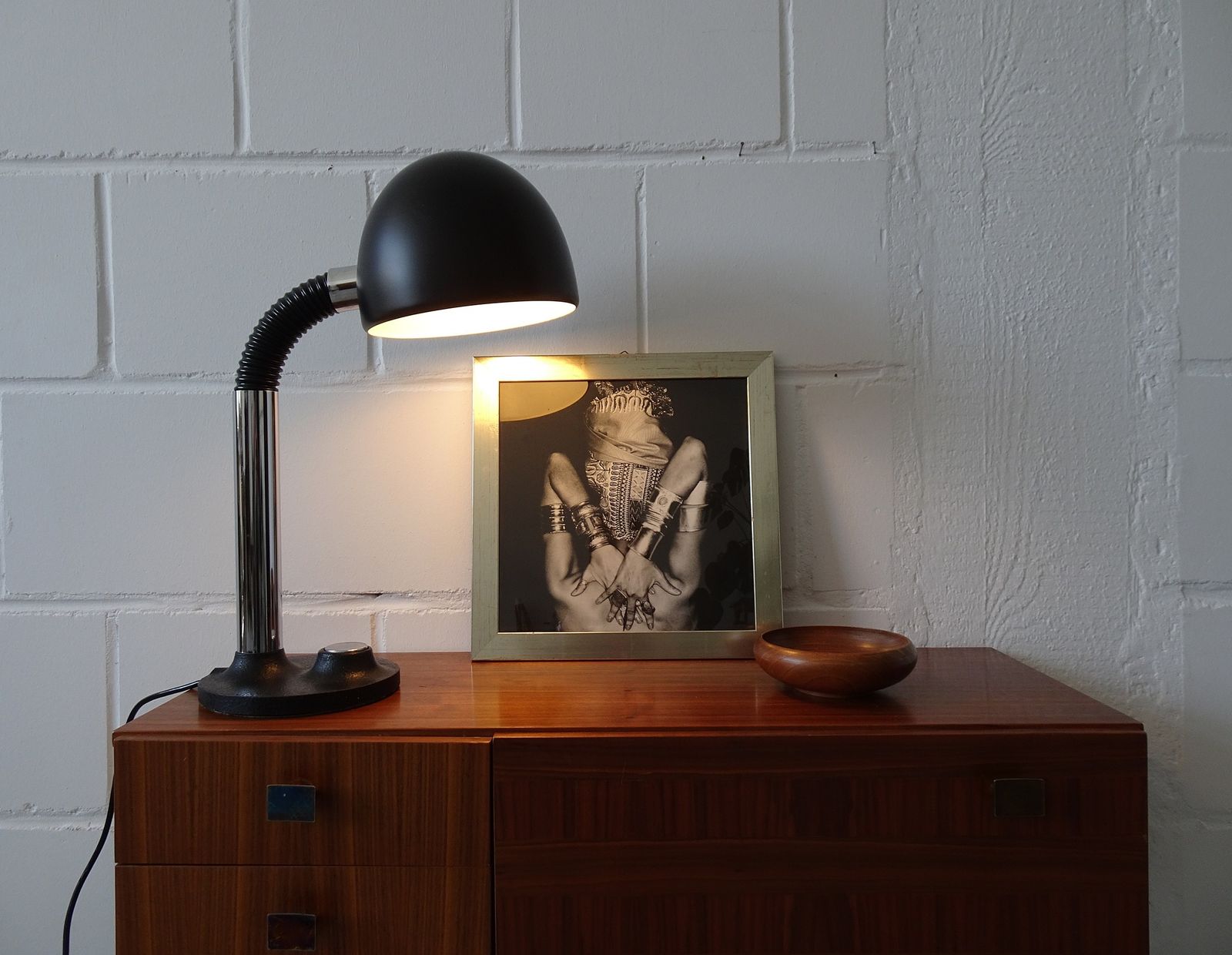 photo furniture Large Minimalist Table Lamp By Hillebrand Leuchten   Egon Hillebrand 7404
