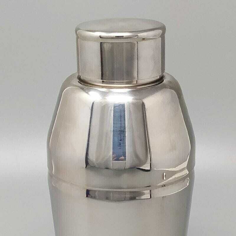 1970s Astonishing Cocktail Shaker By Guy Degrenne In Stainless Steel. Made In France photo 308.0