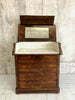 Trans Atlantic Liner Marble Topped Chest Of Drawers Wash Stand With Opening Lid photo for sale