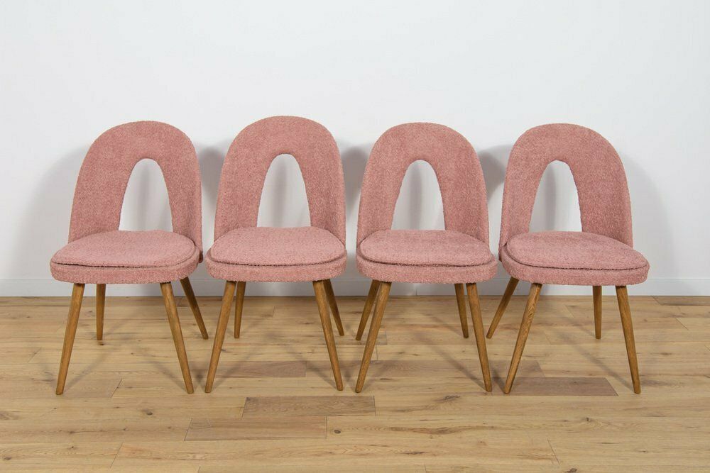 Dining Chairs By Antonín šuman For Tatra, 1960s, Set Of 4