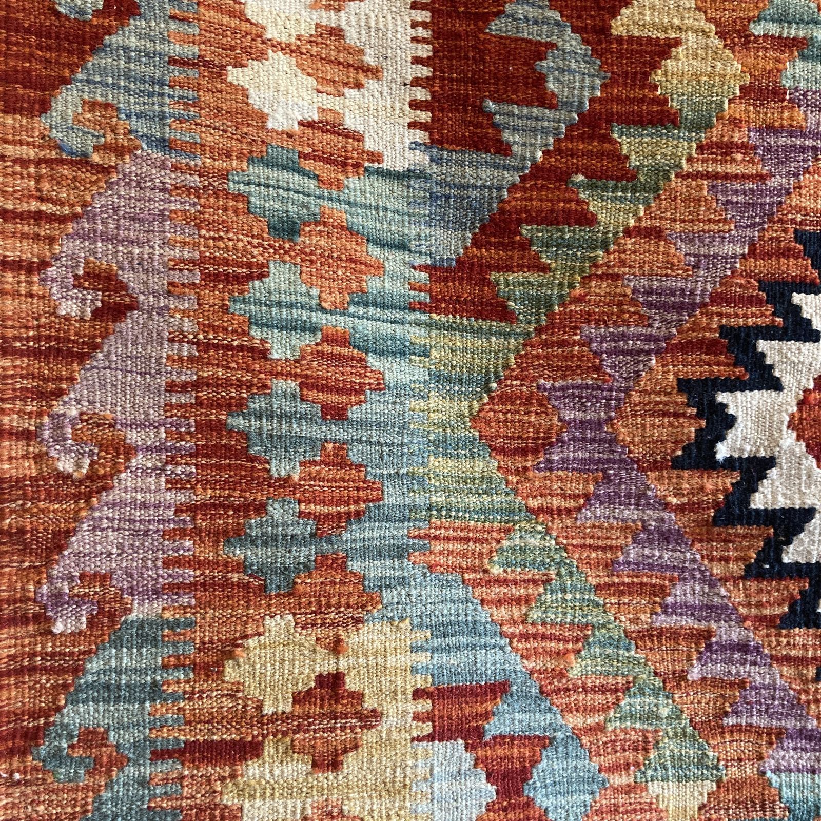Vintage Turkish Anatolian Kilim, Circa 20th Century photo Textiles