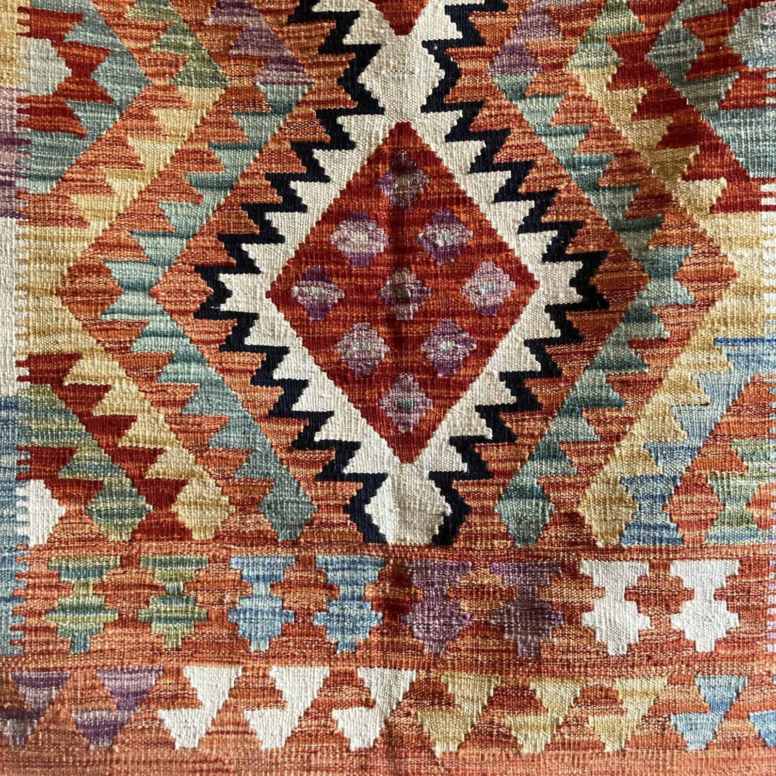 Vintage Turkish Anatolian Kilim, Circa 20th Century photo buy