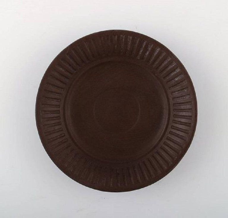 Jens H. Quistgaard, Flamestone, Nine Coffee / Mocha Cups With Saucers photo Home Decor
