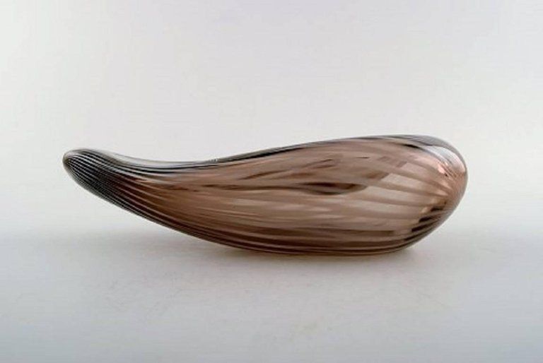 Nanny Still Bowl In Filigree Glass "Tohveli" For Riihimäen Lasi photo furniture