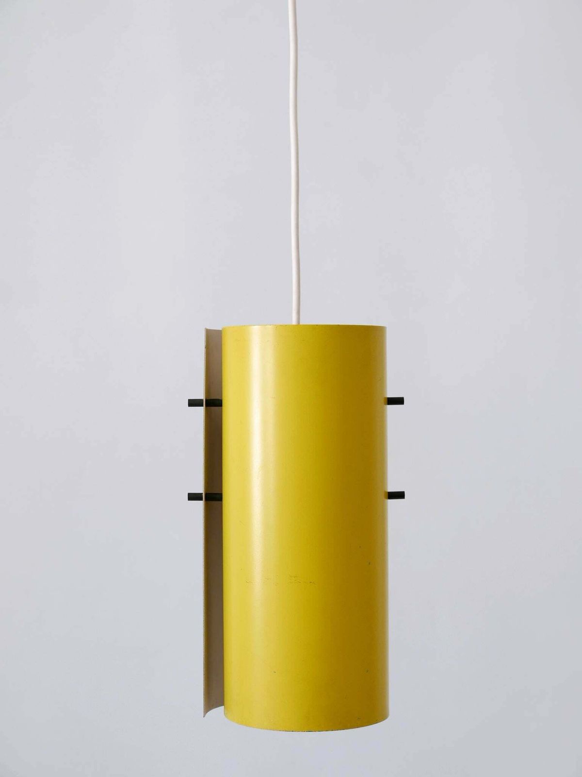 Lovely Midcentury Modern Bi Colour Pendant Lamps Or Hanging Lights Germany 1960s photo vinterior