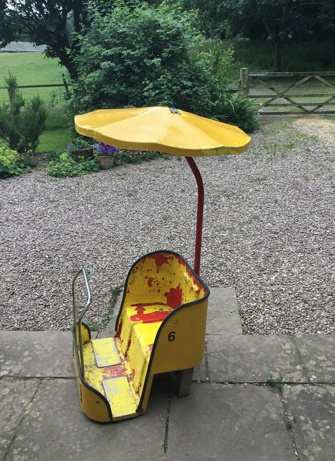 Wonderful Vintage 1950’s Fairground Carousel Chair