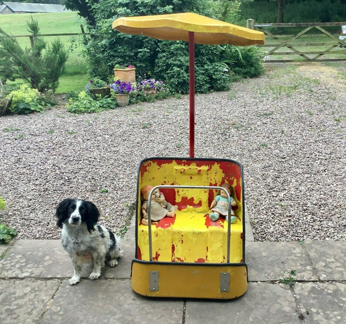 Wonderful Vintage 1950’s Fairground Carousel Chair photo for sale