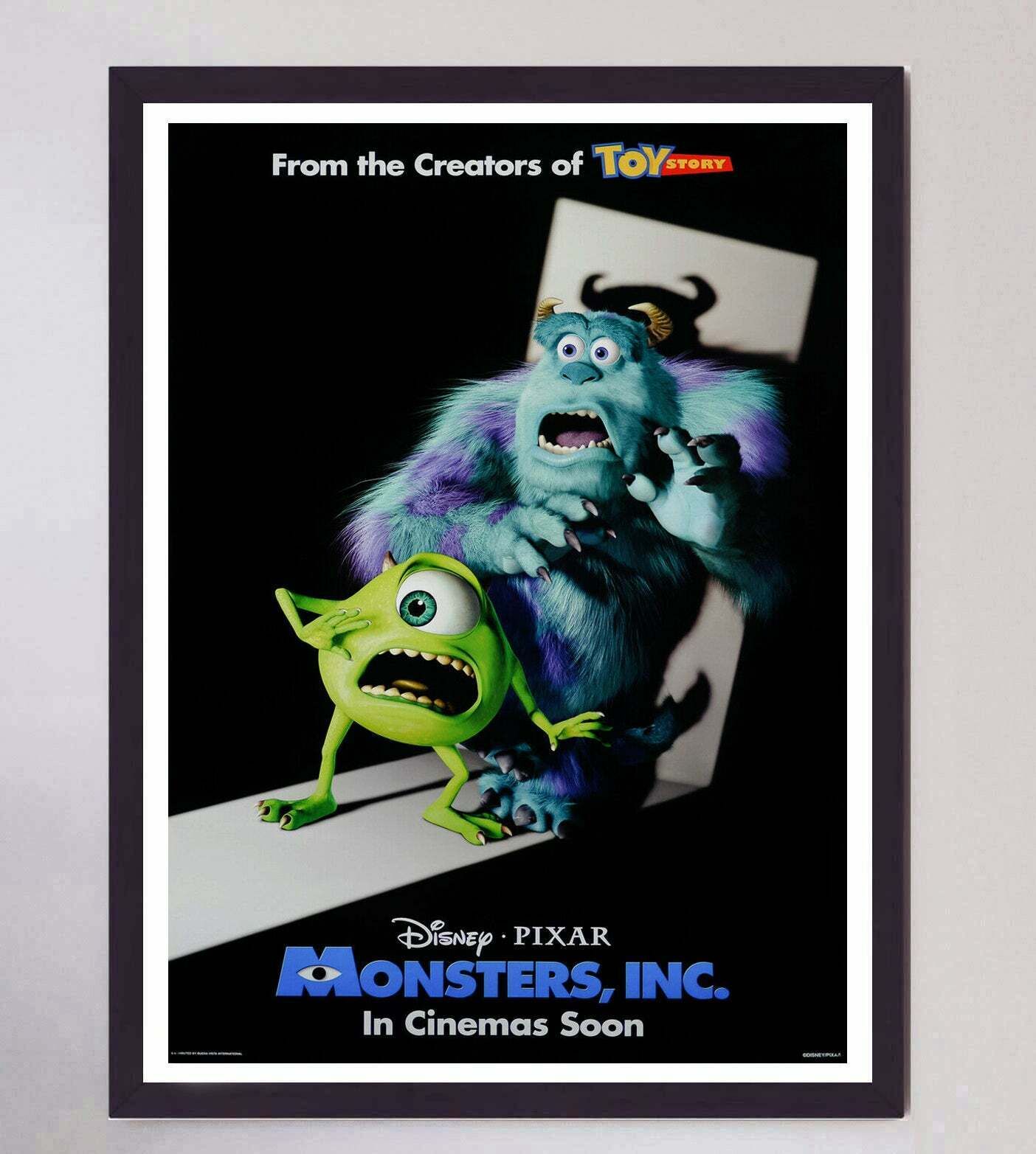 Monsters Inc. Original Vintage Poster photo furniture