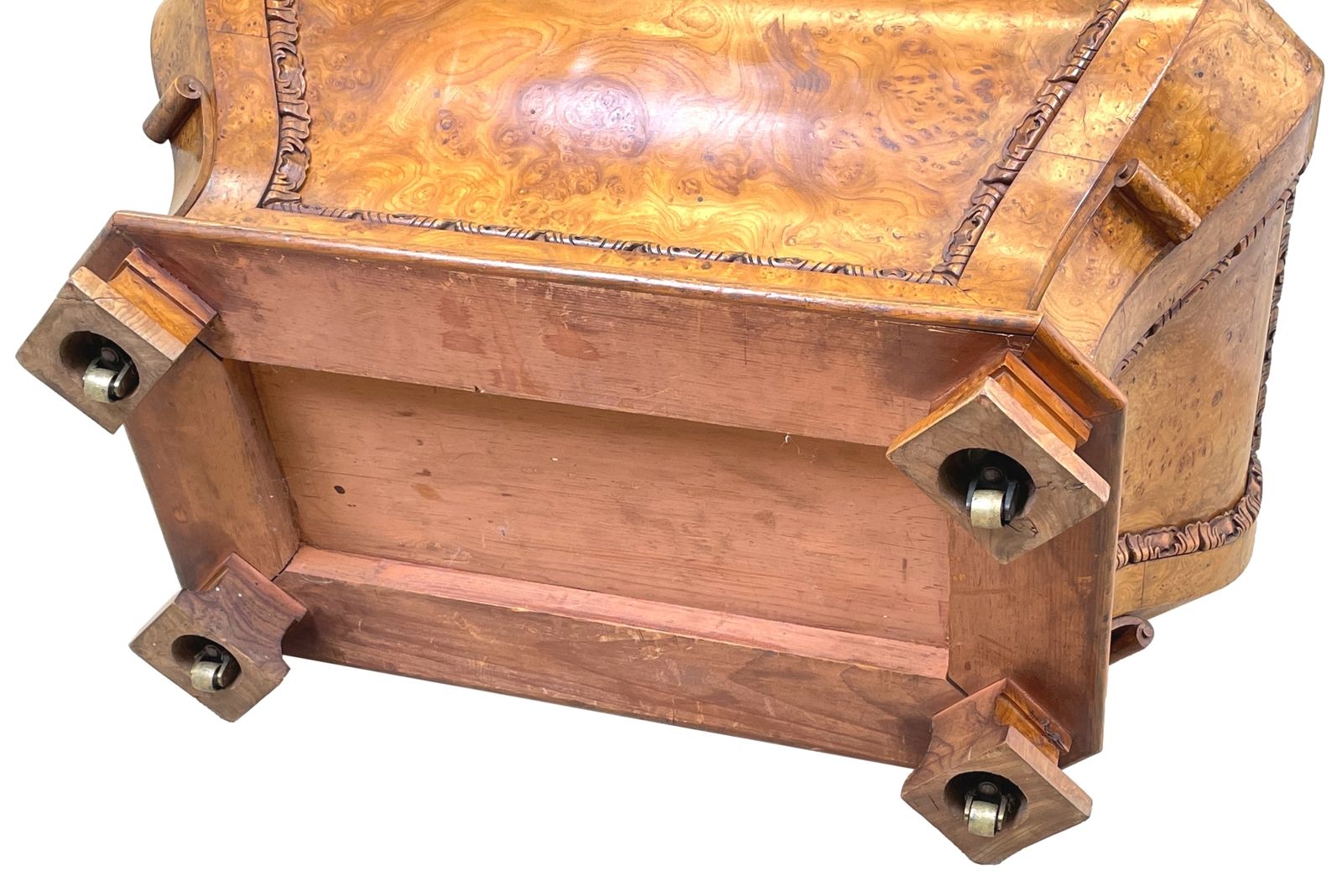 Regency 19th Century Burr Elm Cellarette (England, Circa 1835) photo buy