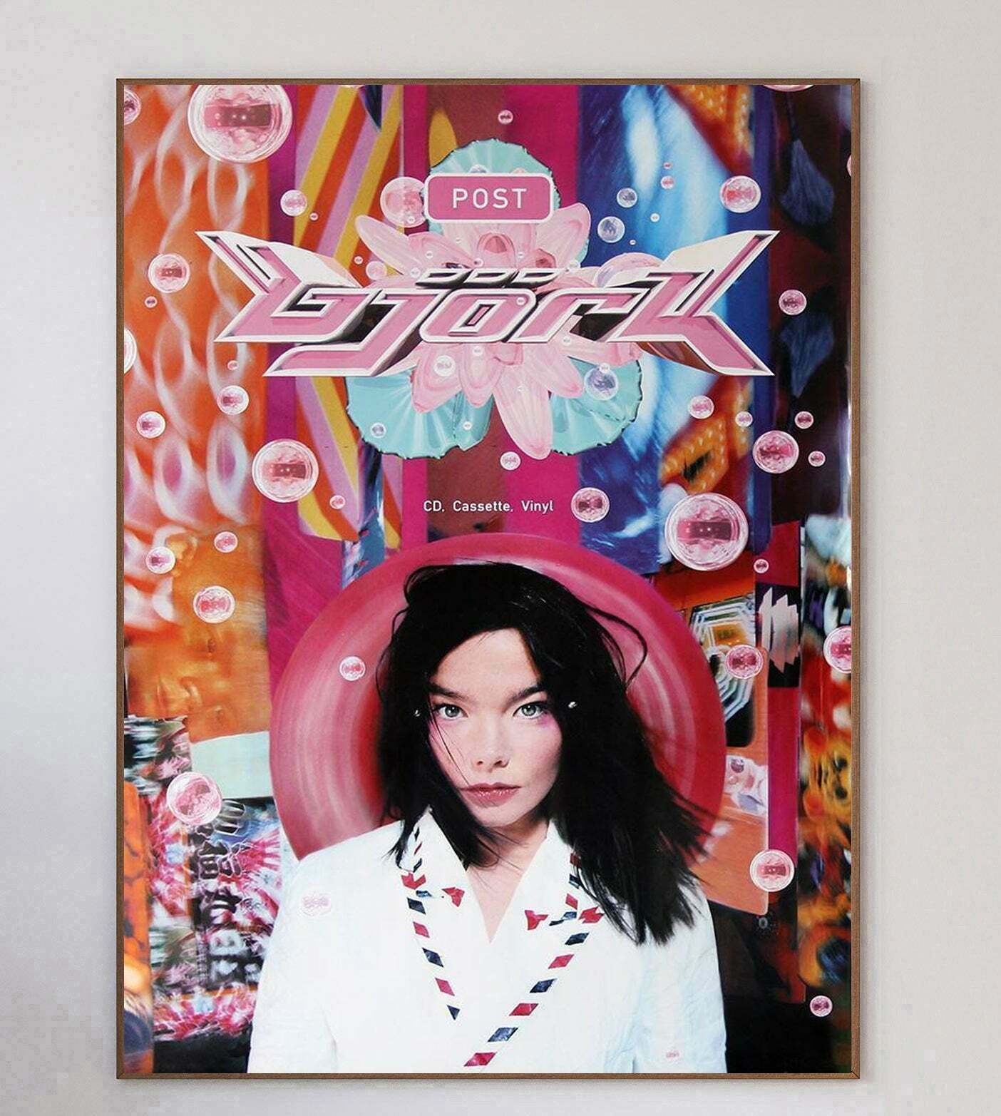 Bjork   Post Original Vintage Poster photo 265.0