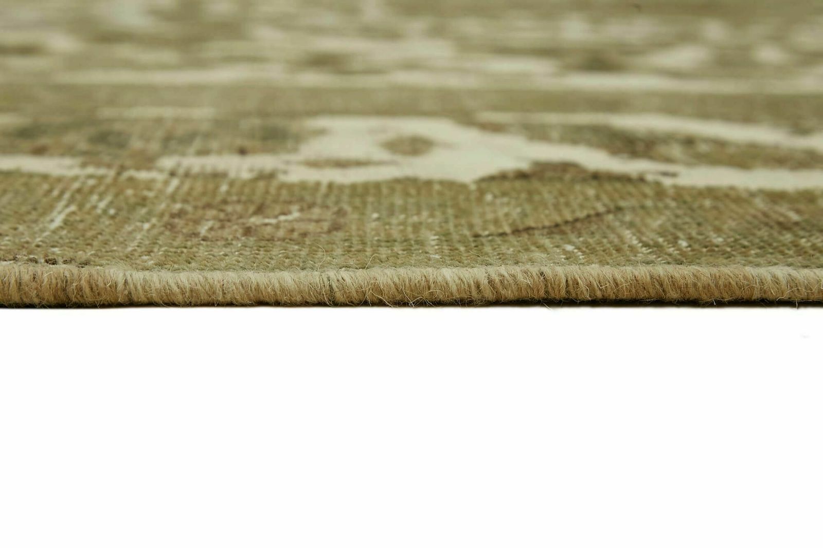 Handmade Beige 1980's Vintage Large Area Rug ( 395 X 300 Cm ) photo vintage