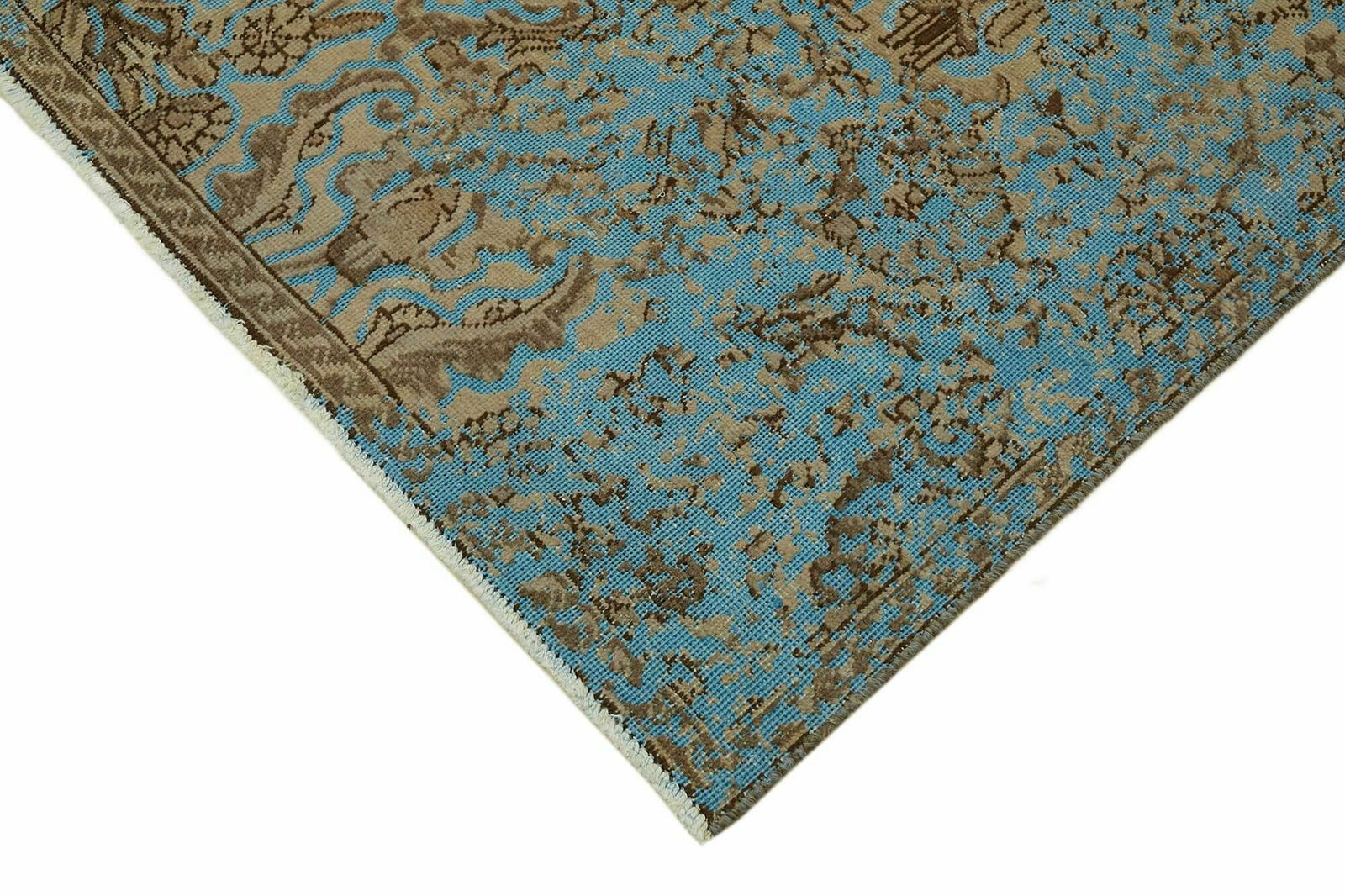 Handmade Grey Over Dyed  1980's Area Rug ( 273 X 203 Cm ) photo Textiles