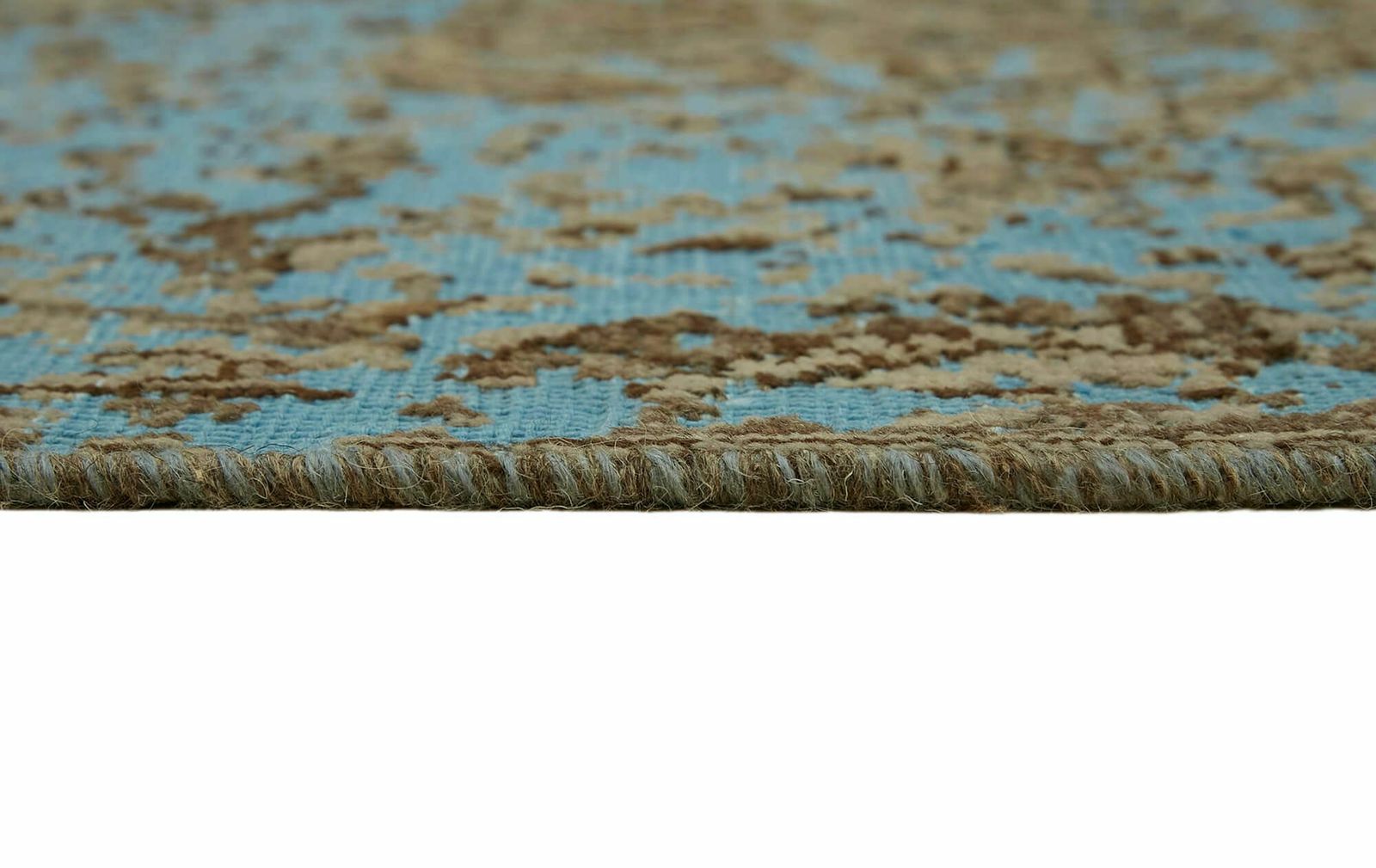 Handmade Grey Over Dyed  1980's Area Rug ( 273 X 203 Cm ) photo vintage