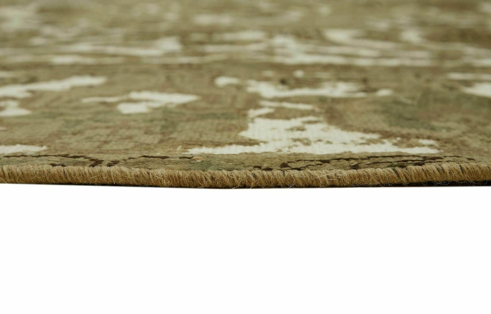 Handmade Decorative Beige Vintage Area Rug ( 355 X 285 Cm ) photo vintage