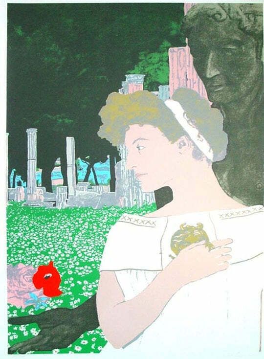 1976 Montreal Olympic Games   Marcia Marcus Original Vintage Poster