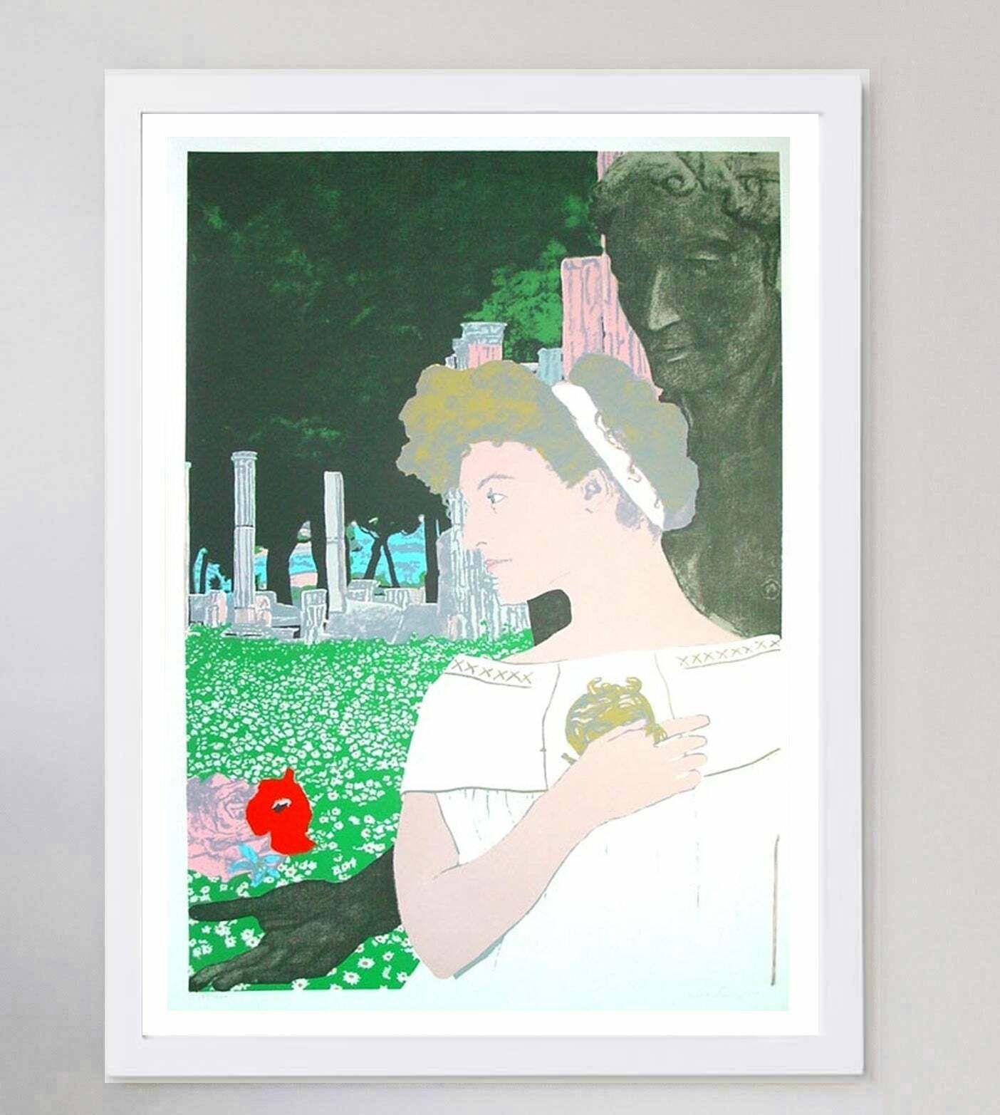 1976 Montreal Olympic Games   Marcia Marcus Original Vintage Poster photo for sale